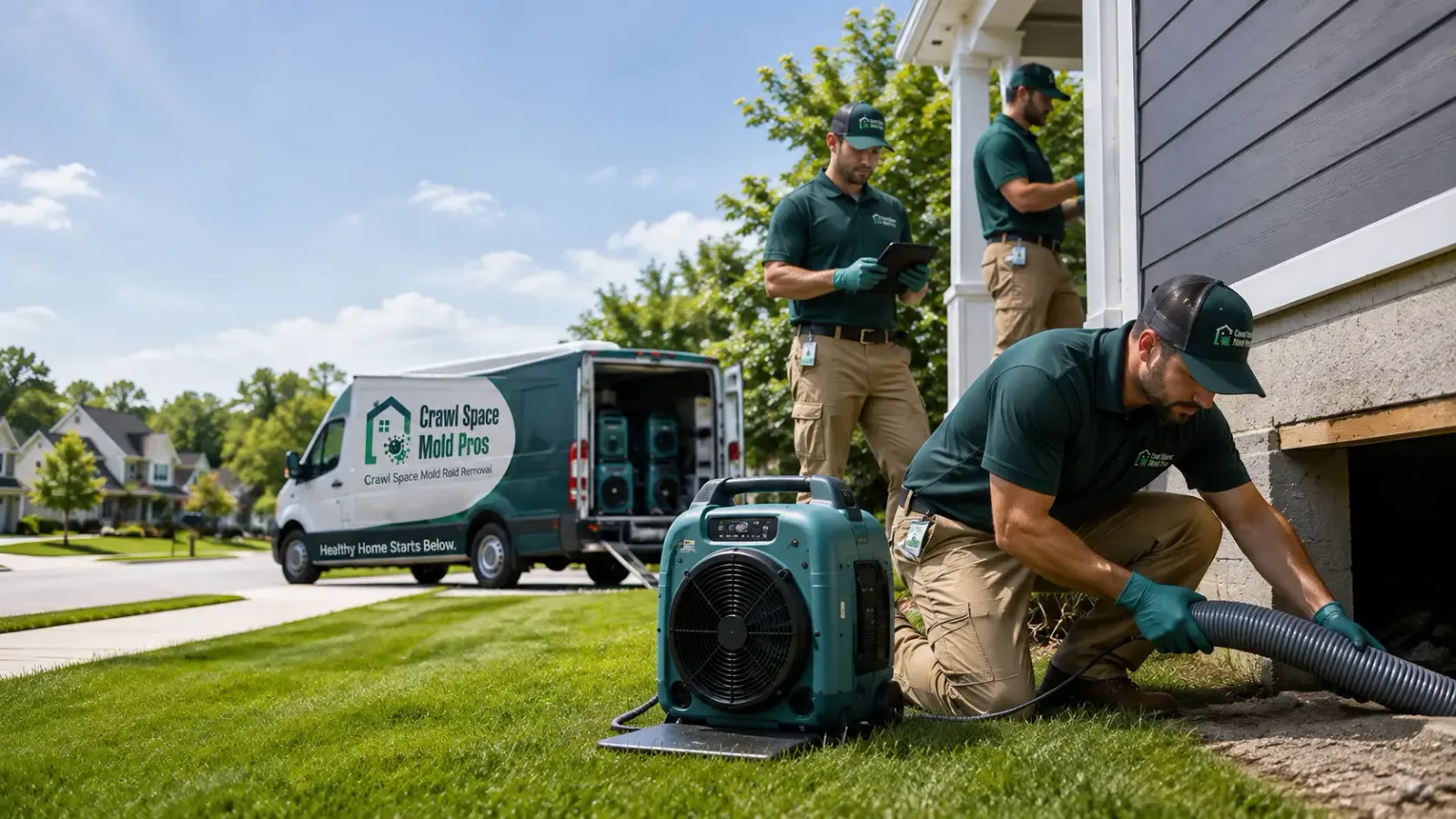Crawl Space Mold Removal in Graham, MO